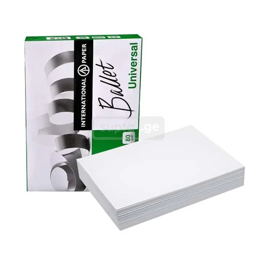 BALLET Universal-ბალეტი A3 საბეჭდი ქაღალდი 500ფ 1*5ც